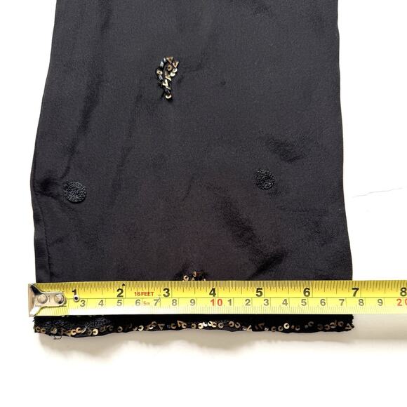 Calypso St. Barth Women’s Arji Sequin & Embro Silk Mini Dress 3/4 Bell Slv - Picture 14 of 16